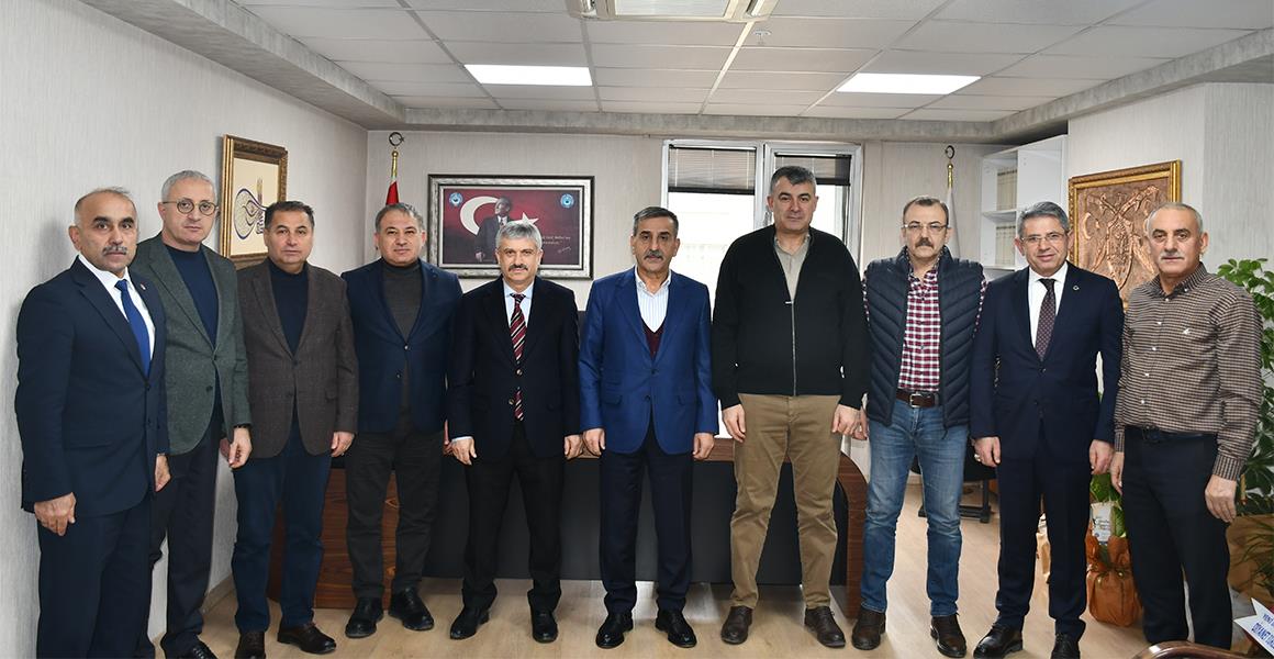 TÜRKİYE KAMU-SEN GENEL BAŞKANI ÖNDER KAHVECİ SENDİKAMIZI ZİYARET ETTİ